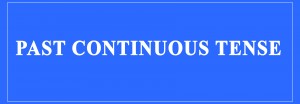 Past Continuous Tense Definition and Examples