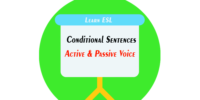Active and Passive Voice of Conditional Clauses