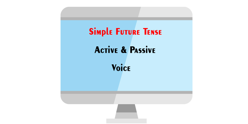 Active and Passive Voice of Simple Future Tense