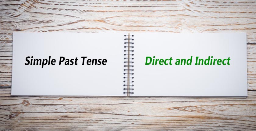 Direct and Indirect of Simple Past Tense
