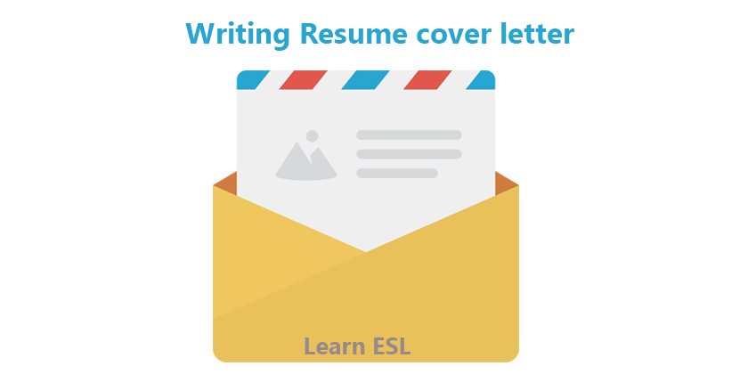 Writing Resume cover letter