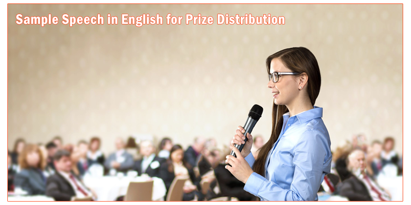 Sample Speech in English for Prize Distribution