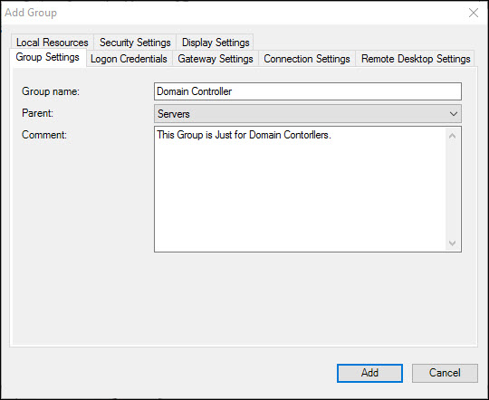 Using Remote Desktop Connection Manager (RDC Man)