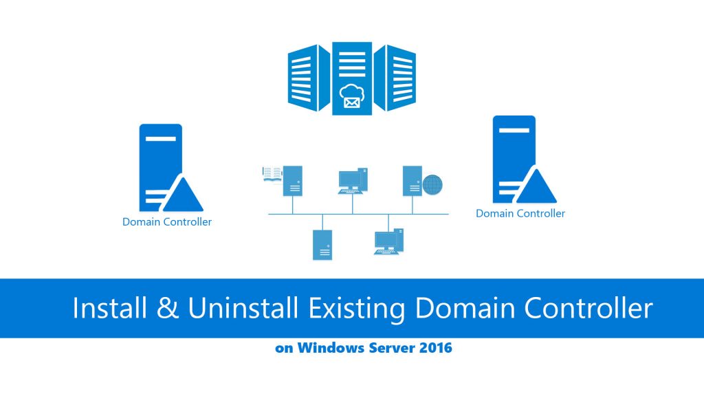 How to install & Uninstall Existing Domain Controller on Server 2016