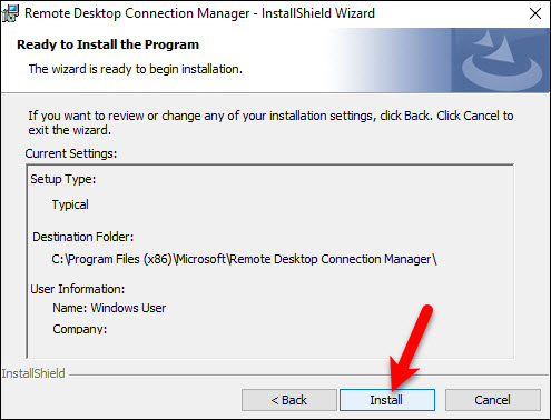 Using Remote Desktop Connection Manager (RDC Man)