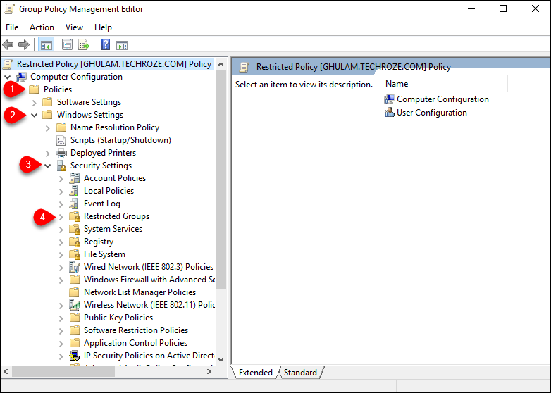 Manage Group Membership Using Group Policy