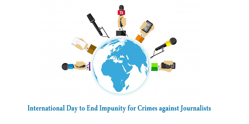 Anchoring Script about International Day to End Impunity for Crimes against Journalists