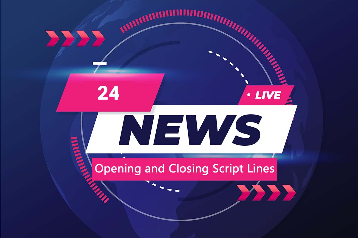 anchoring scripts for events in english